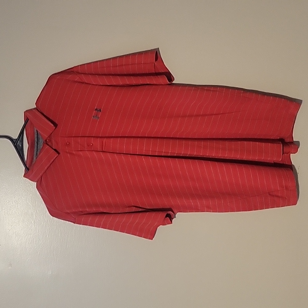 Under Armour Golf Playoff Polo Red Mens Size Largeโ